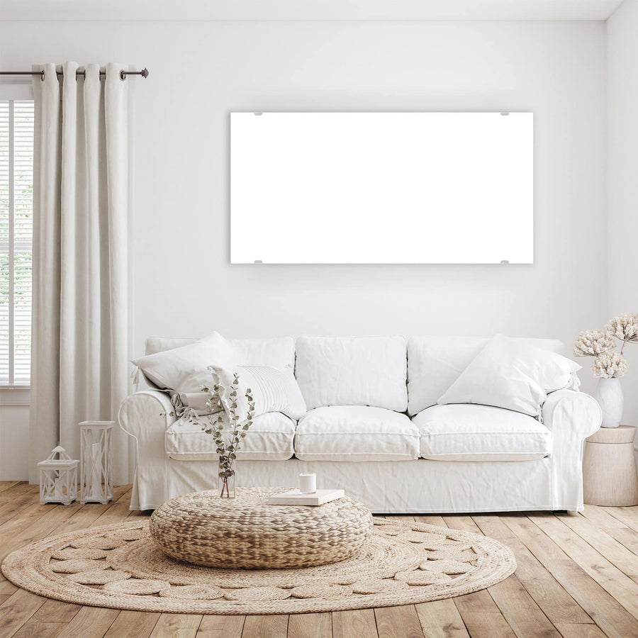 Maße Wandbild - Weisser Hintergrund - Querformat