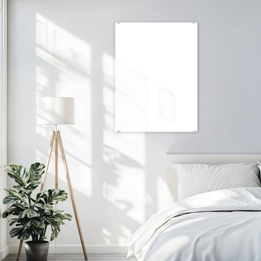Maße Wandbild - Weisser Hintergrund - Hochformat