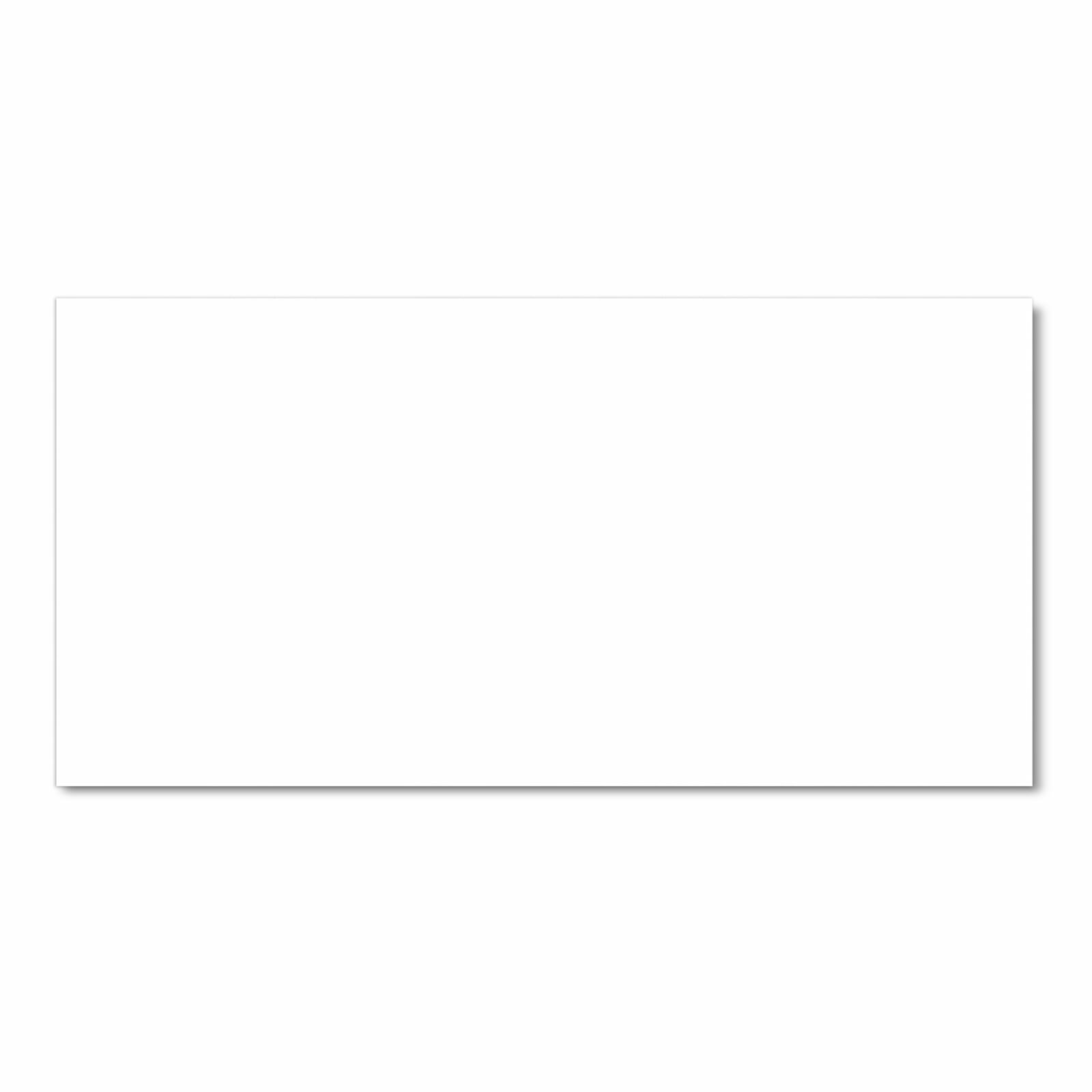 Waschbarer moderner Küchenläufer mit Motiv Weisser, Heller Hintergrund in Frontansicht