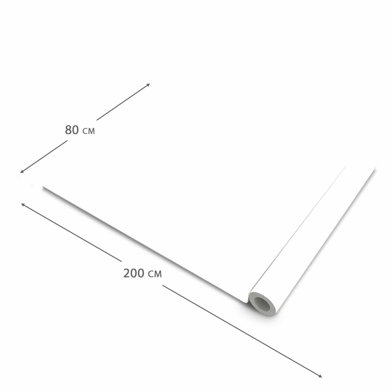 Langlebiger waschbarer Küchenläufer mit Motiv Weisser, Heller Hintergrund in der Grösse 60x270 cm