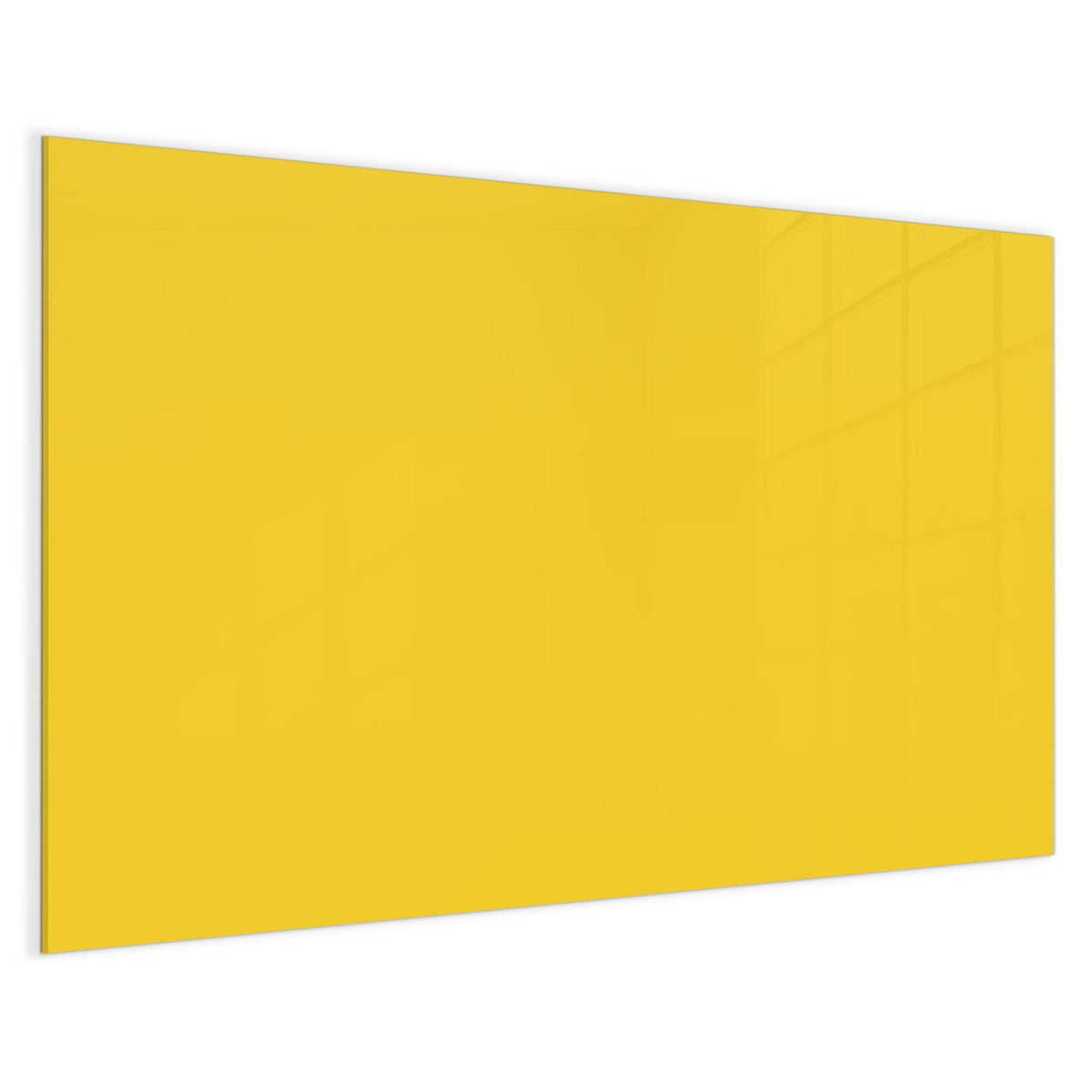 4 mm Glas statt lackiertem Blech – Magnettafel - Goldgelb