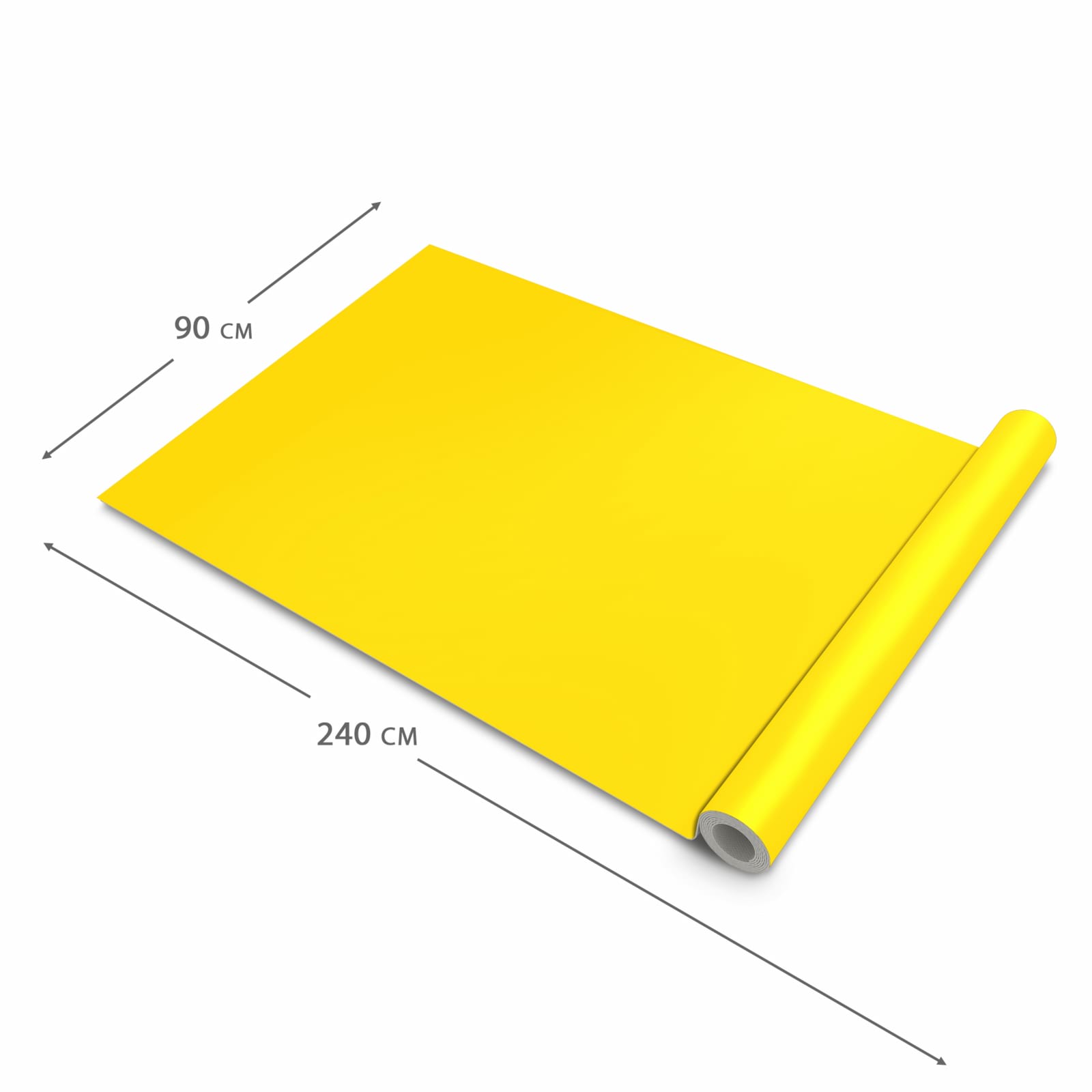 Rutschfester Teppichläufer für die Küche mit Motiv Oranger Hintergrund III in der Grösse 60x240 cm