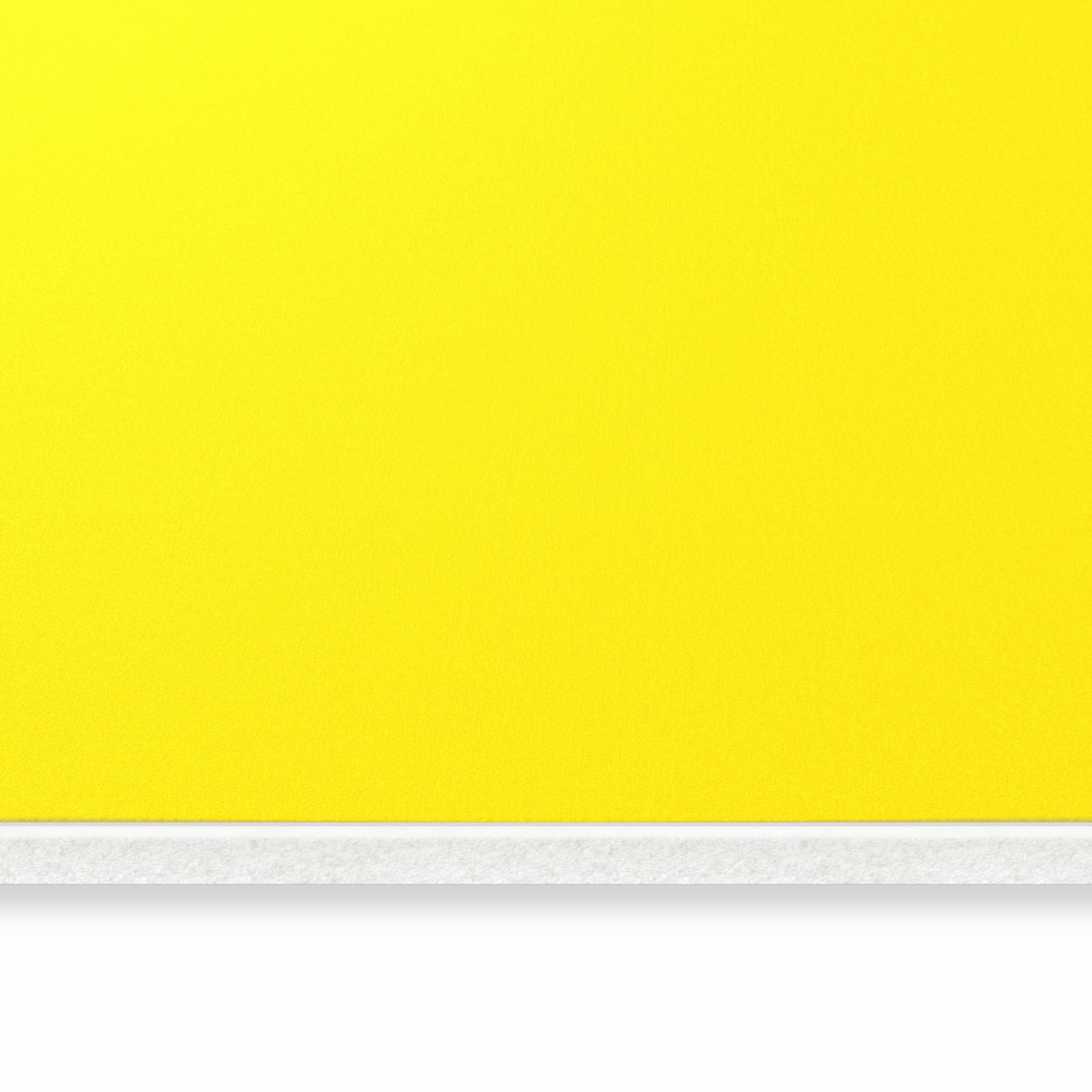 Geräuschdämpfender rutschfester Küchenläufer mit Motiv Oranger Hintergrund III in seitlicher Ansicht