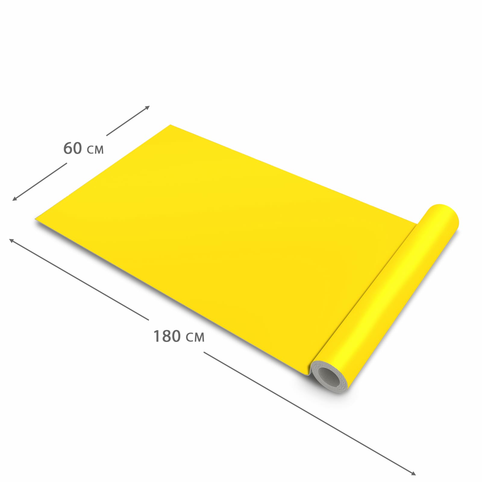 UV-beständiger Küchenteppich mit Motiv Oranger Hintergrund III in der Grösse 60x180 cm