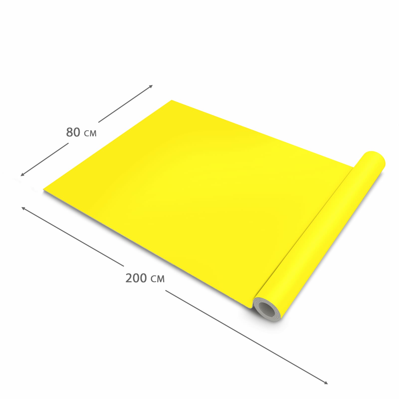 Abwaschbarer Küchenläufer mit Motiv Gelber Hintergrund I in der Grösse 60x180 cm für Ordnung