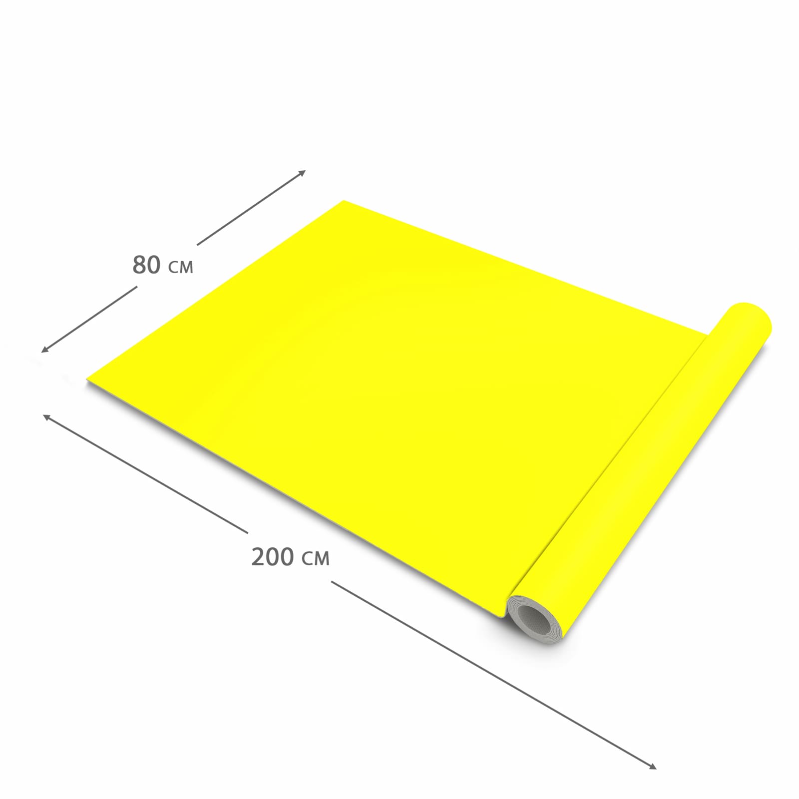 Flacher Küchenteppich mit Motiv Gelber Hintergrund II in der Grösse 60x150 cm, waschbar