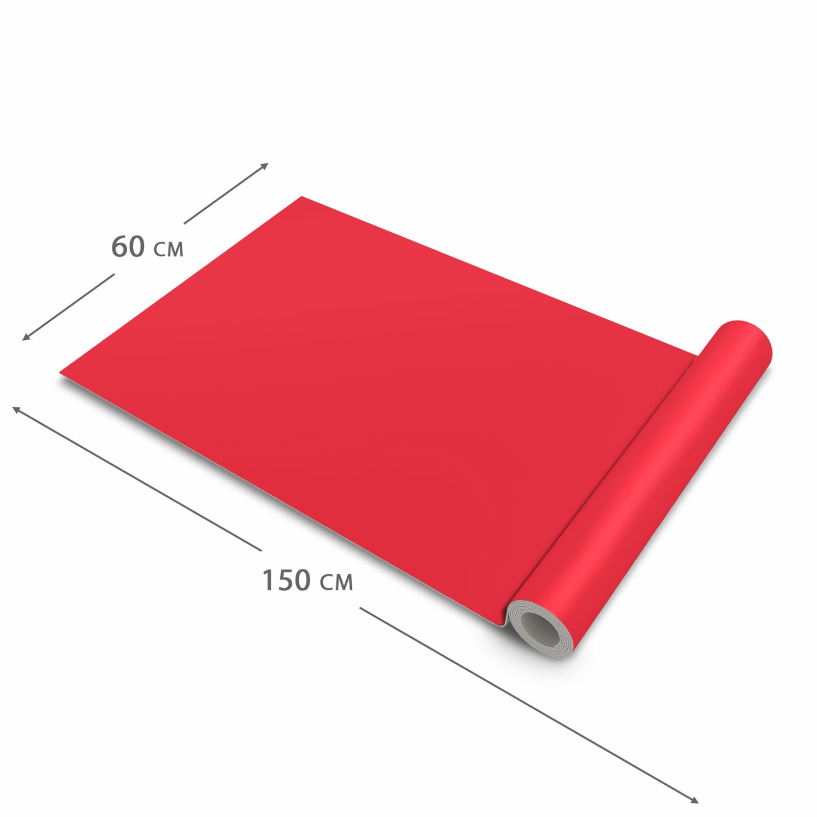 Geruchsneutraler Küchenteppich mit Motiv Pink-Roter Hintergrund in der Grösse 60x120 cm zum Waschen