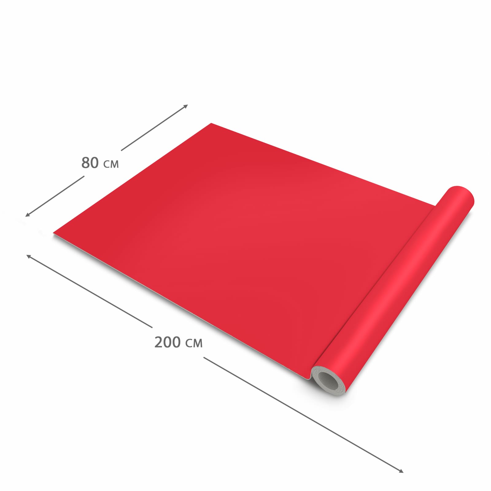 Pflegeleichter Küchenläufer mit Motiv Pink-Roter Hintergrund in der Grösse 60x120 cm