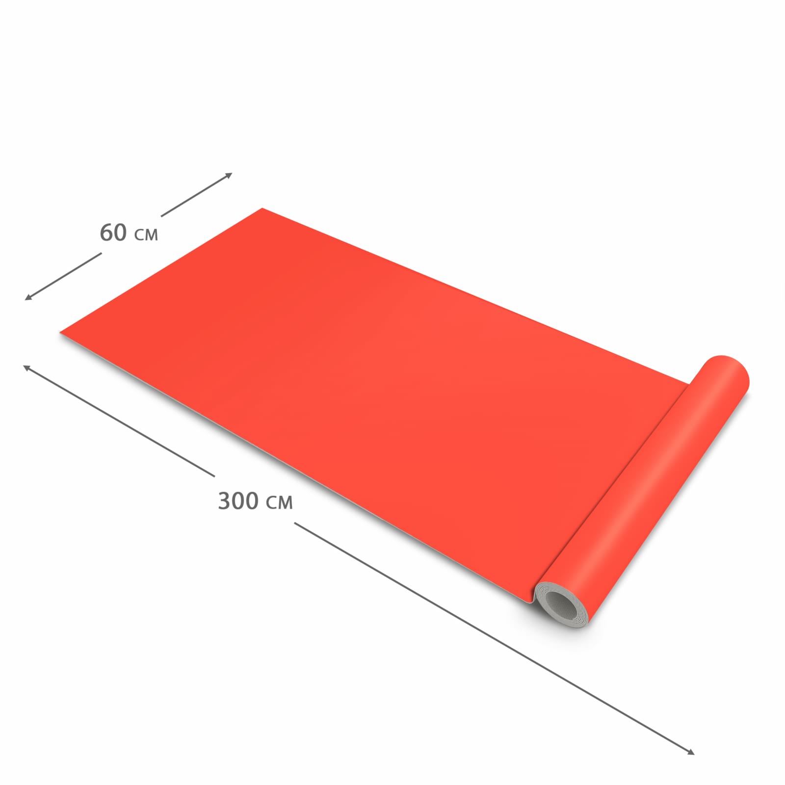 Komfortabler Teppich für Esszimmer mit Motiv Roter Hintergrund II in der Größe 90x240 cm