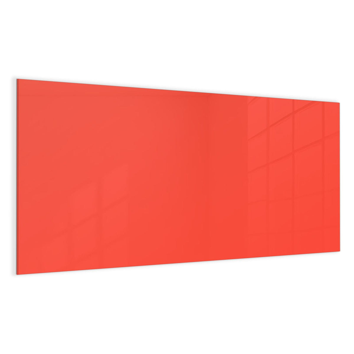 Vollfläche in hellem, orangestichigem Rot