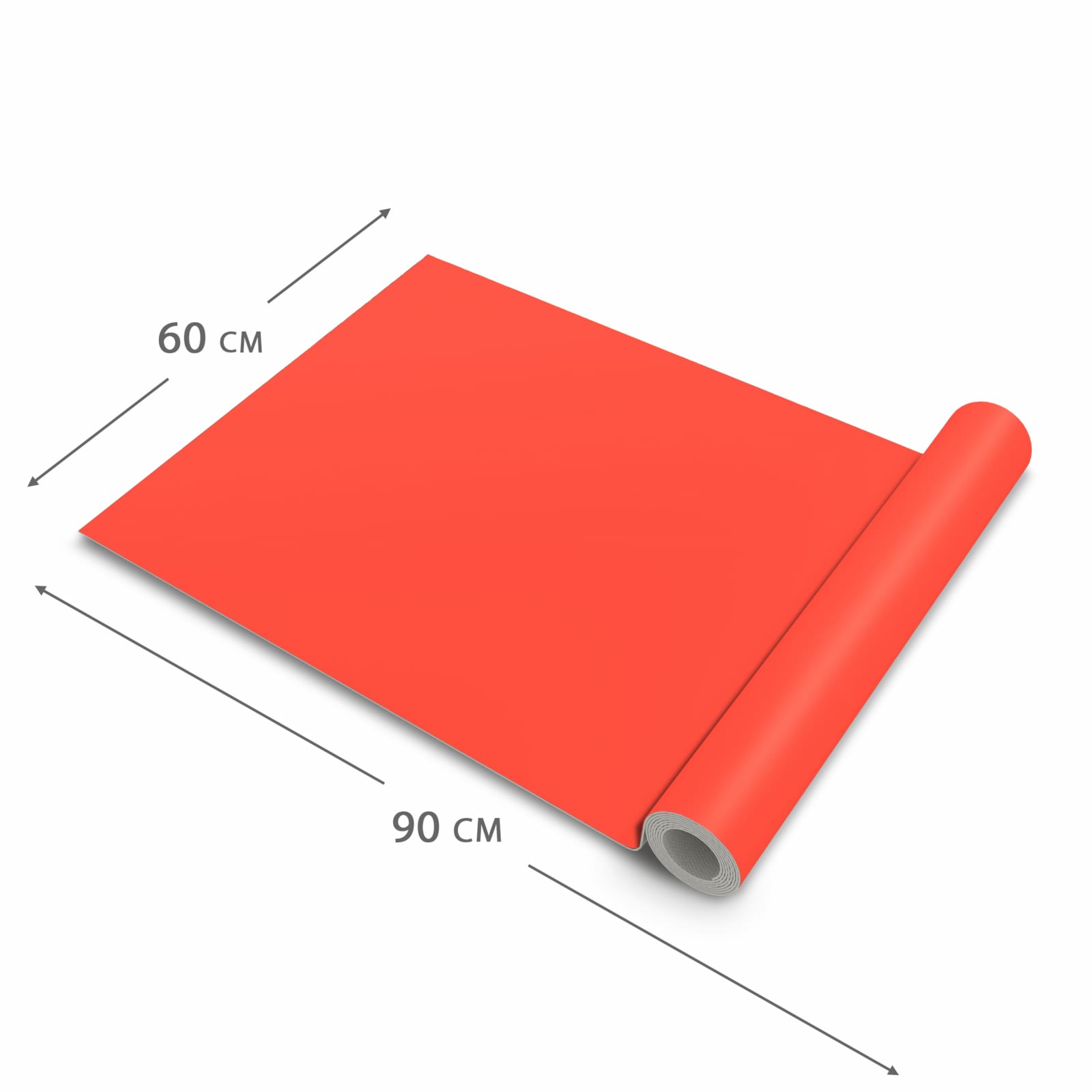 Rutschfester waschbarer Teppich Esstisch mit Motiv Roter Hintergrund II in der Grösse 90x240 cm