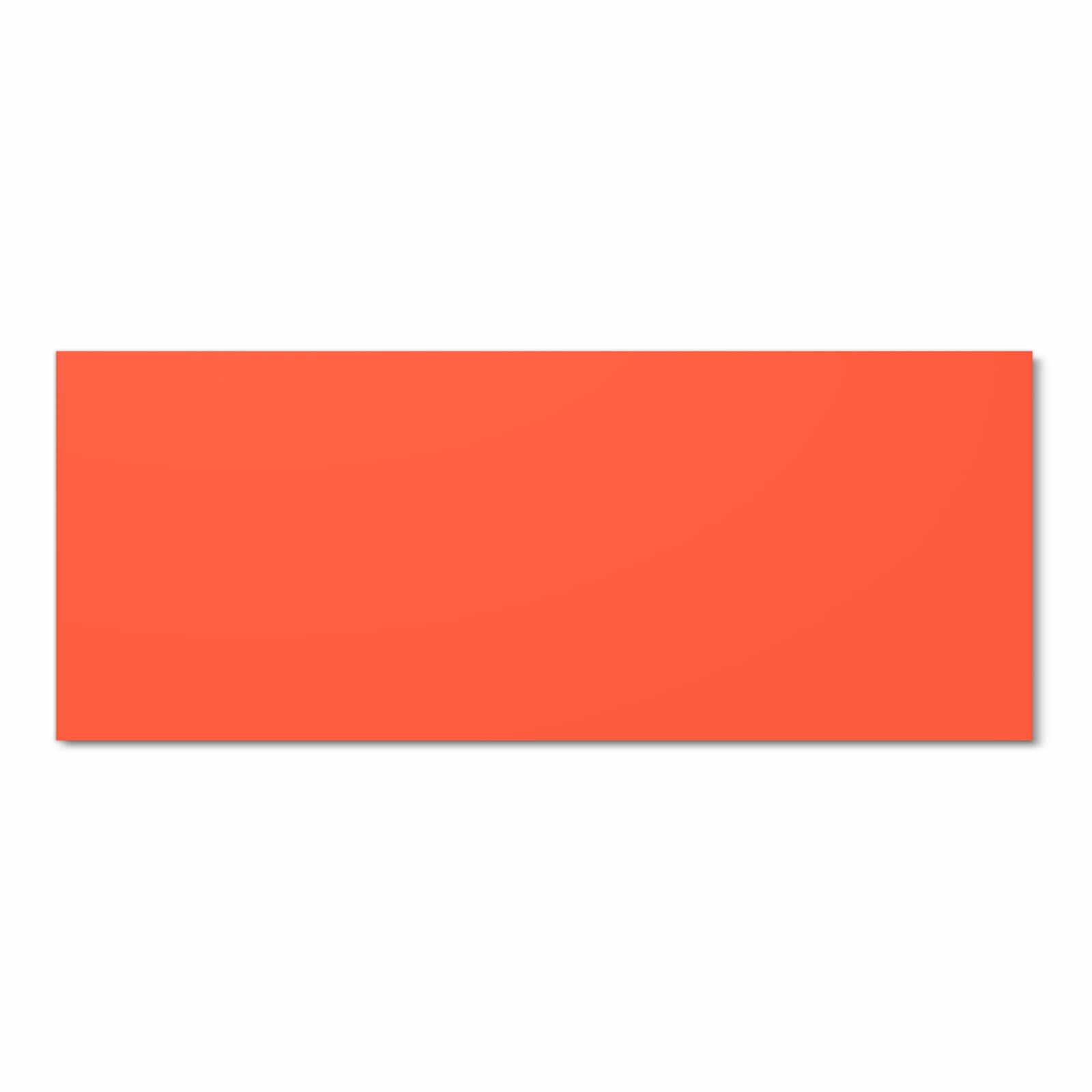 Sicherer Bodenläufer mit Motiv Rot-Oranger Hintergrund in Frontansicht für sichere Aufbewahrung