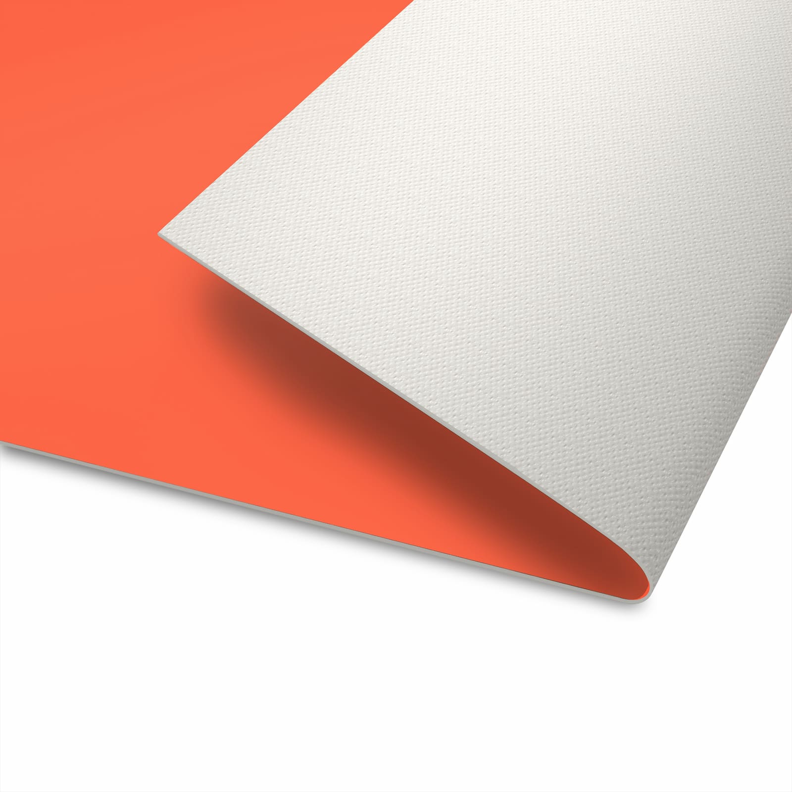 Abriebfester dünner Teppich mit Motiv Rot-Oranger Hintergrund rutschfest in Unterseite