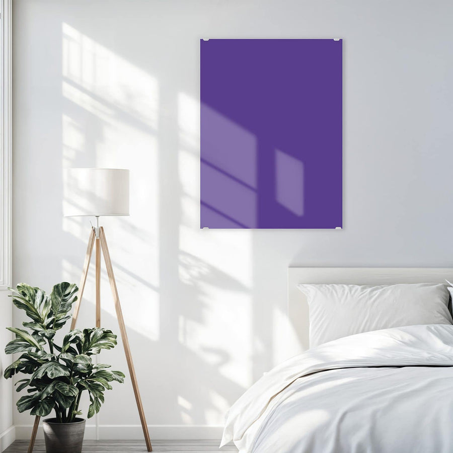 Maße Wandbild - Amethyst - Hochformat
