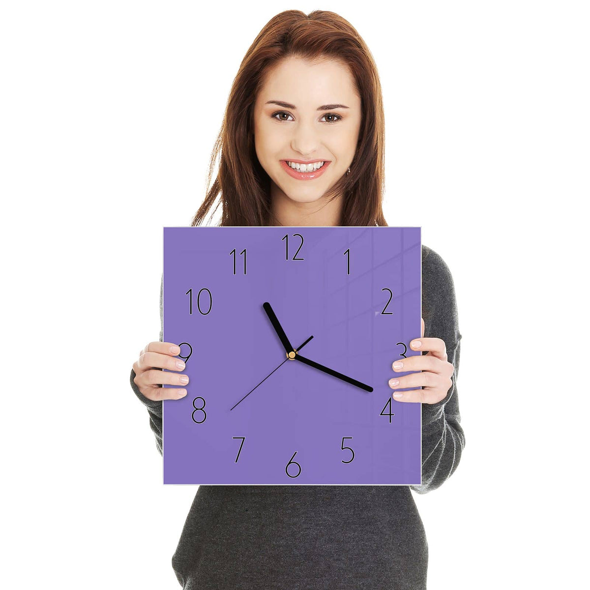 Vollfläche in mittlerem, gedecktem Violett