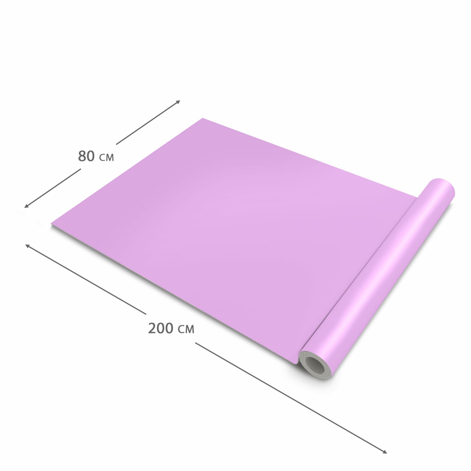 Schmutzabweisender rutschfester Küchenläufer mit Motiv Violetter Hintergrund II in der Größe 80x280 cm