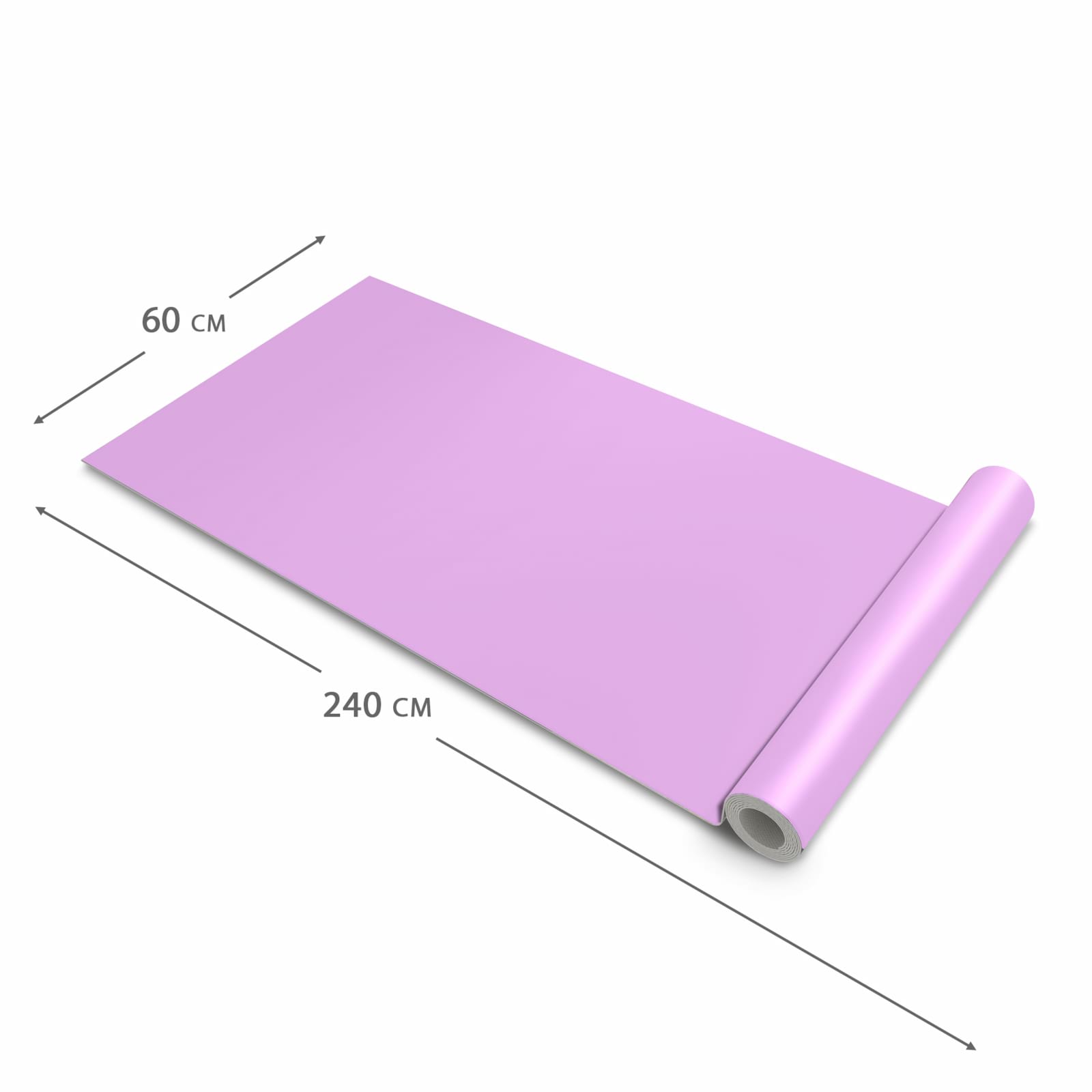 UV-beständiger Küchenläufer mit Motiv Violetter Hintergrund II in der Grösse 80x280 cm