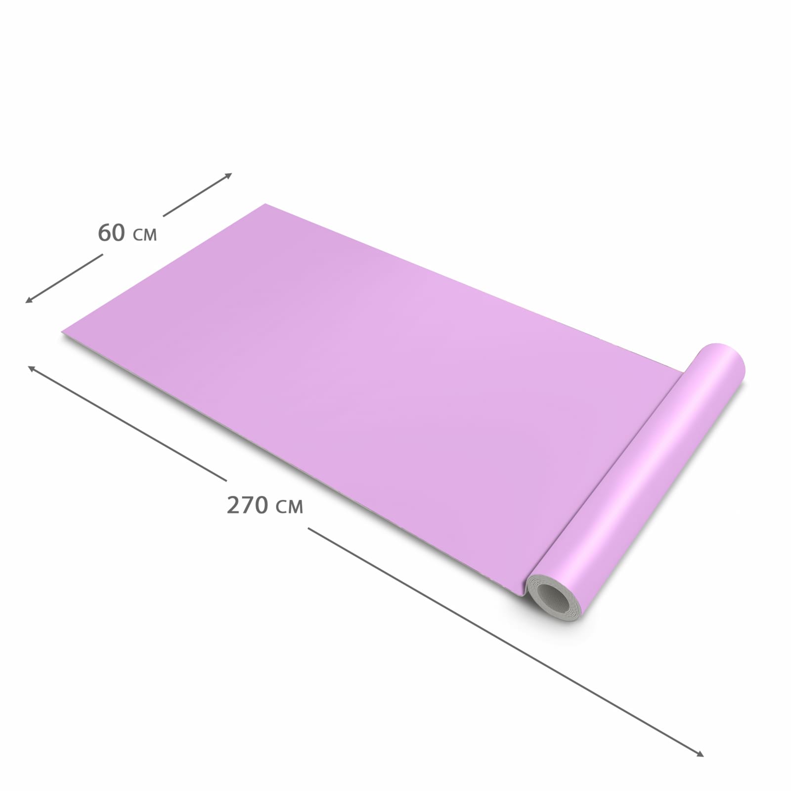 Komfortabler Küchenläufer mit Motiv Violetter Hintergrund II in der Grösse 80x280 cm