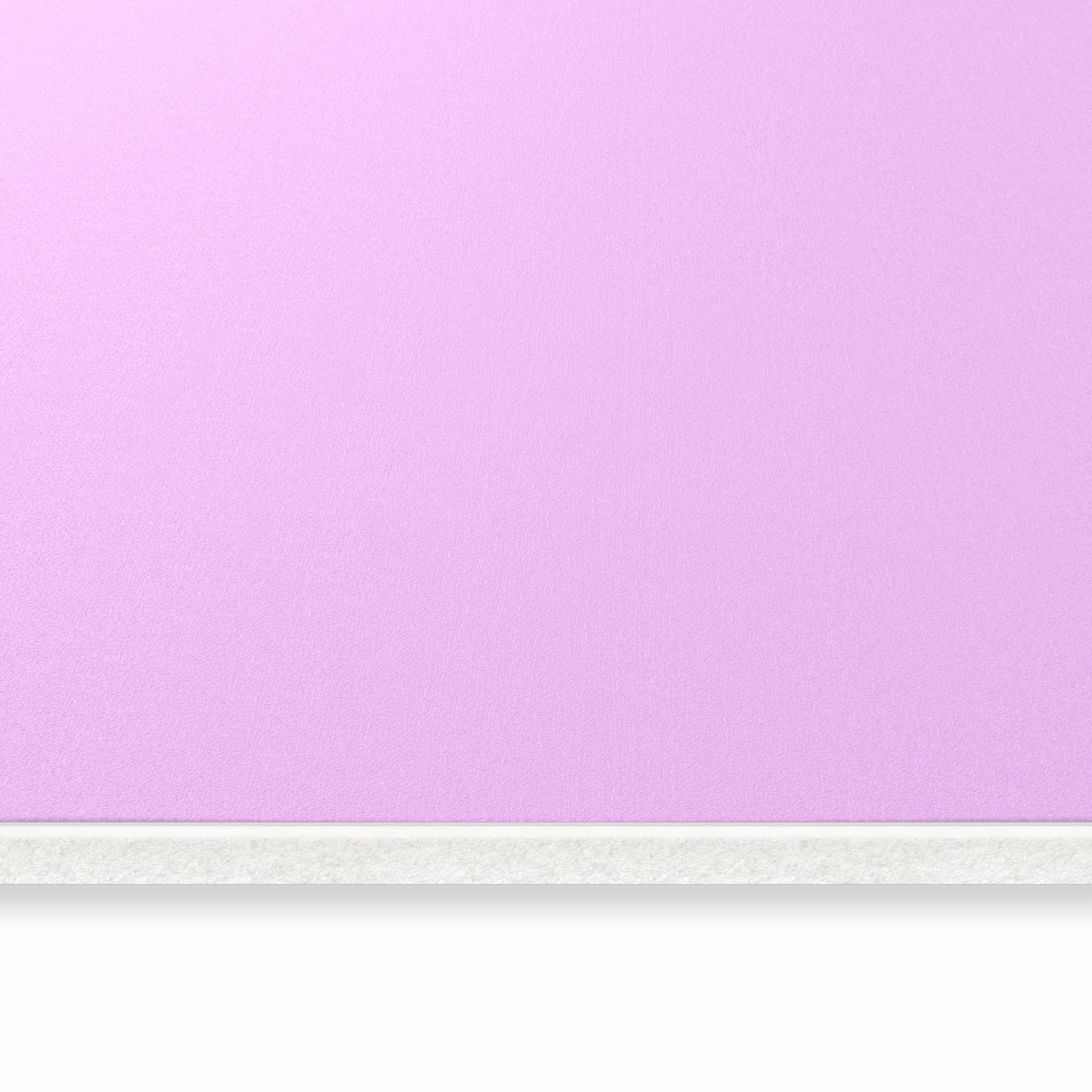 Leicht zu reinigender Bodenläufer Teppich mit Motiv Violetter Hintergrund II in seitlicher Ansicht