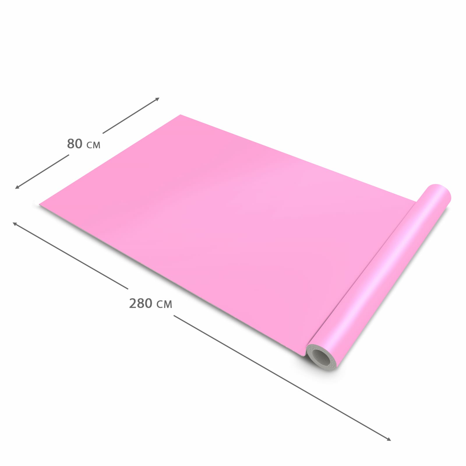 Pflegeleichter Läufer Eingangsbereich mit Motiv Rosa Hintergrund in der Größe 80x250 cm