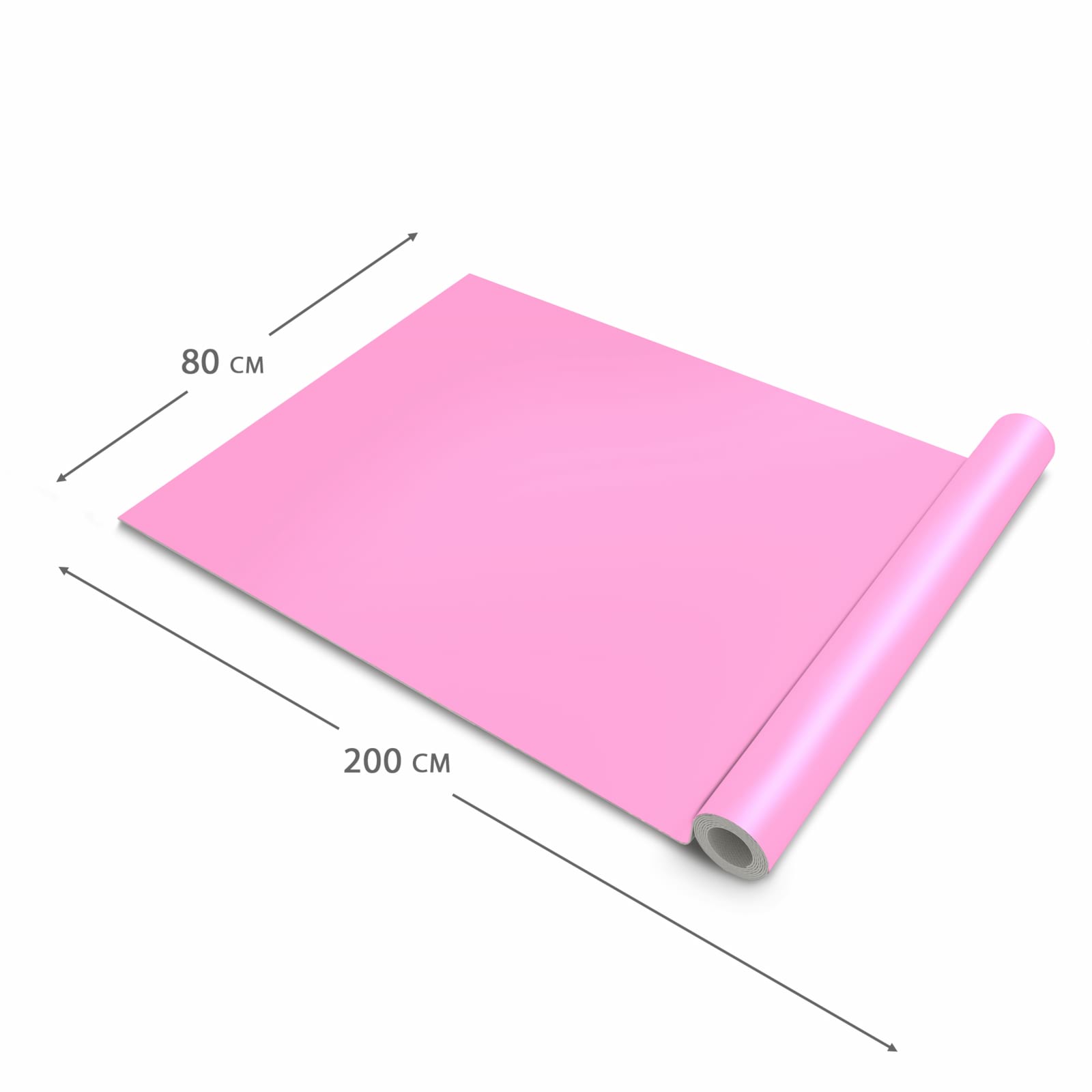 Langlebiger waschbarer Küchenläufer mit Motiv Rosa Hintergrund in der Größe 80x250 cm