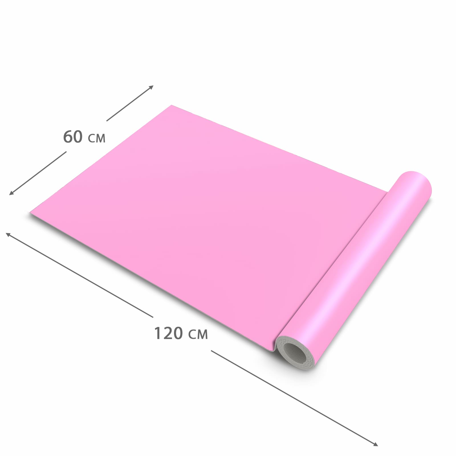 Abriebfester Küchenläufer mit Motiv Rosa Hintergrund in der Grösse 80x250 cm