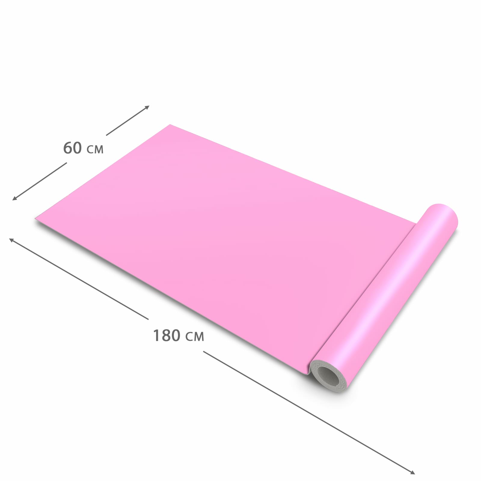 Waschbarer Küchenteppich mit Motiv Rosa Hintergrund in der Größe 80x250 cm für Trittkomfort