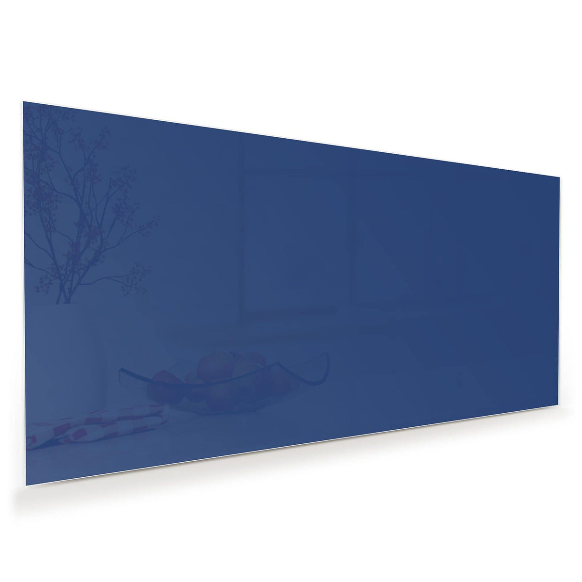 Mittleres, leicht graues Marineblau als Vollfläche