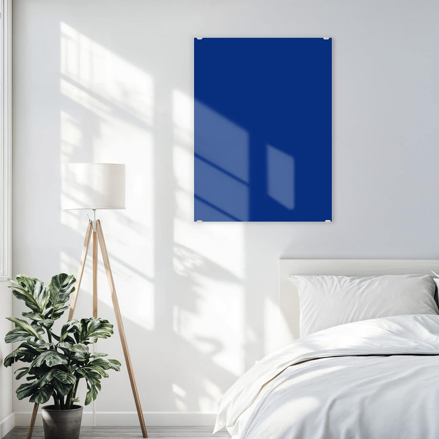Maße Wandbild - Tintenblau - Hochformat