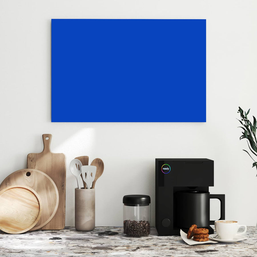 Maße Metall Magnettafel - Kornblumenblau