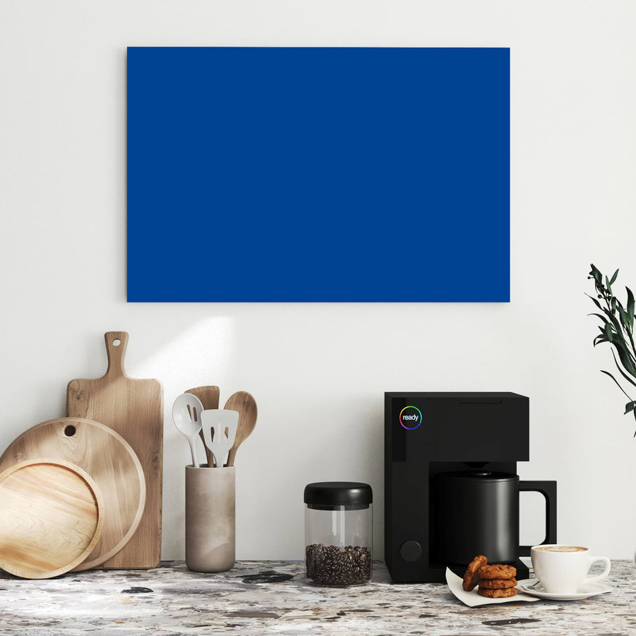 Maße Metall Magnettafel - Saphirblau