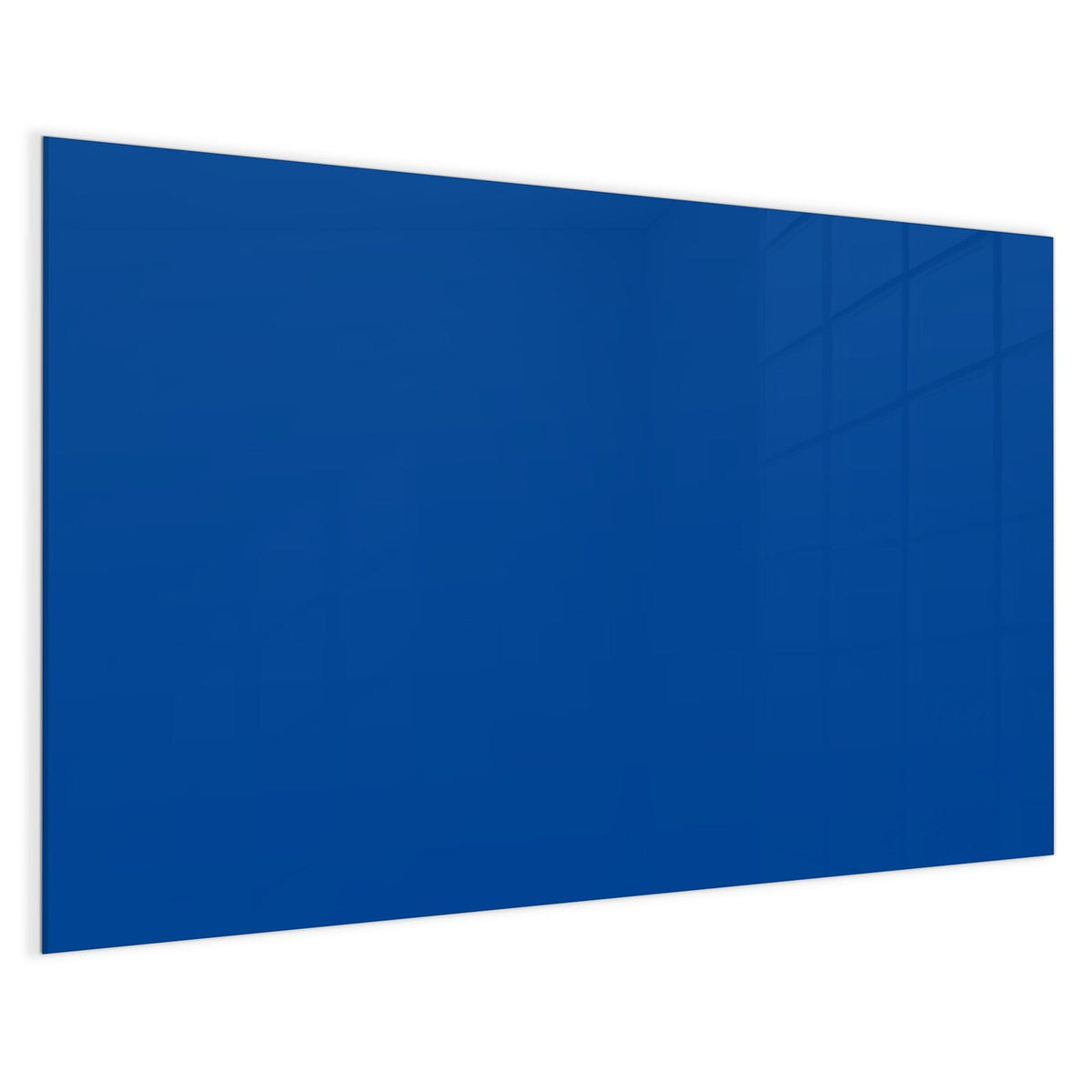 4 mm Glas statt lackiertem Blech – Magnettafel - Saphirblau