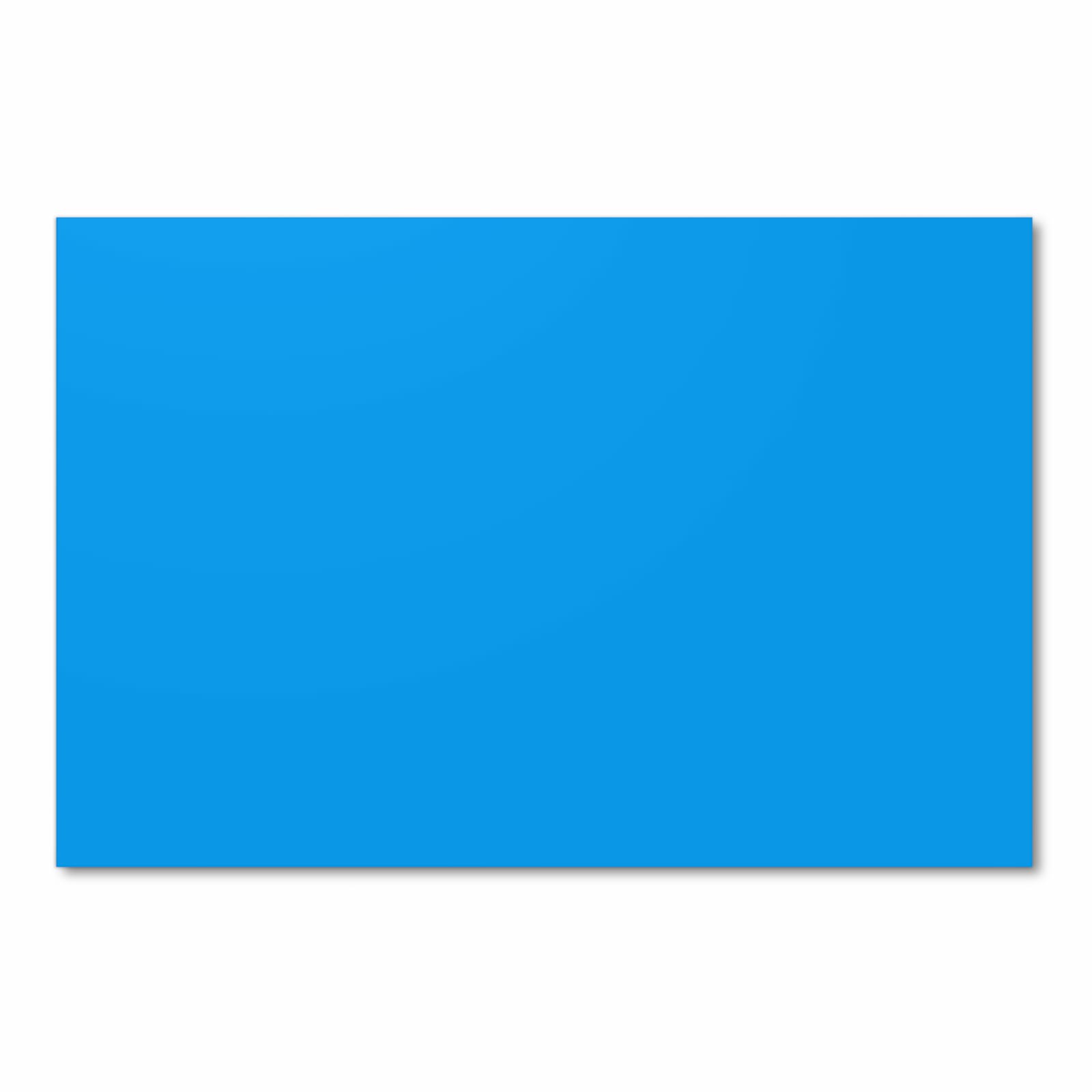 Hygienischer Küchenläufer mit Motiv Hellblauer Hintergrund II in Frontansicht - waschbar für die Küche