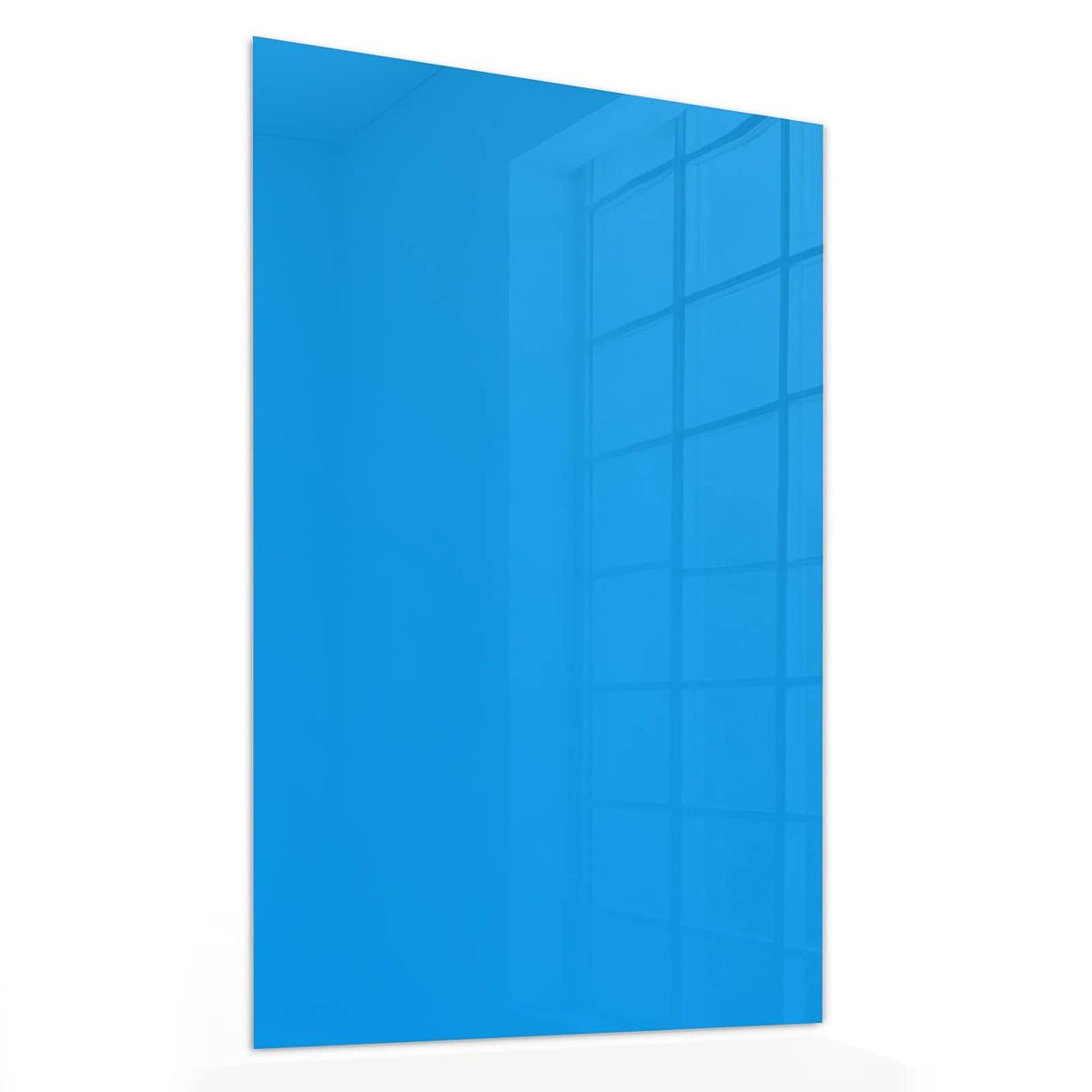 11 Größen – von 30 × 60 bis 60 × 150 cm – Wandbild - Wasserblau - Hochformat