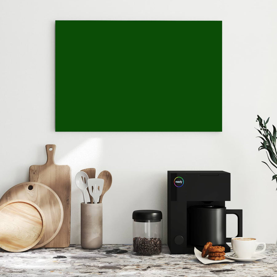 Maße Metall Magnettafel - Tannengrün