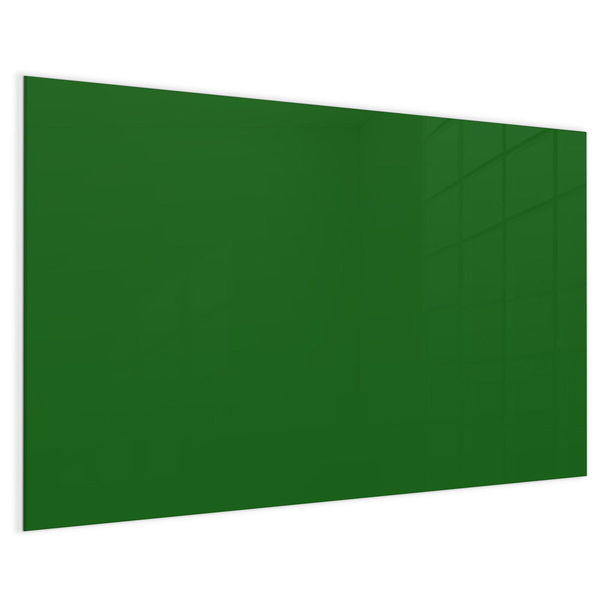 4 mm Glas statt lackiertem Blech – Magnettafel - Waldgrün