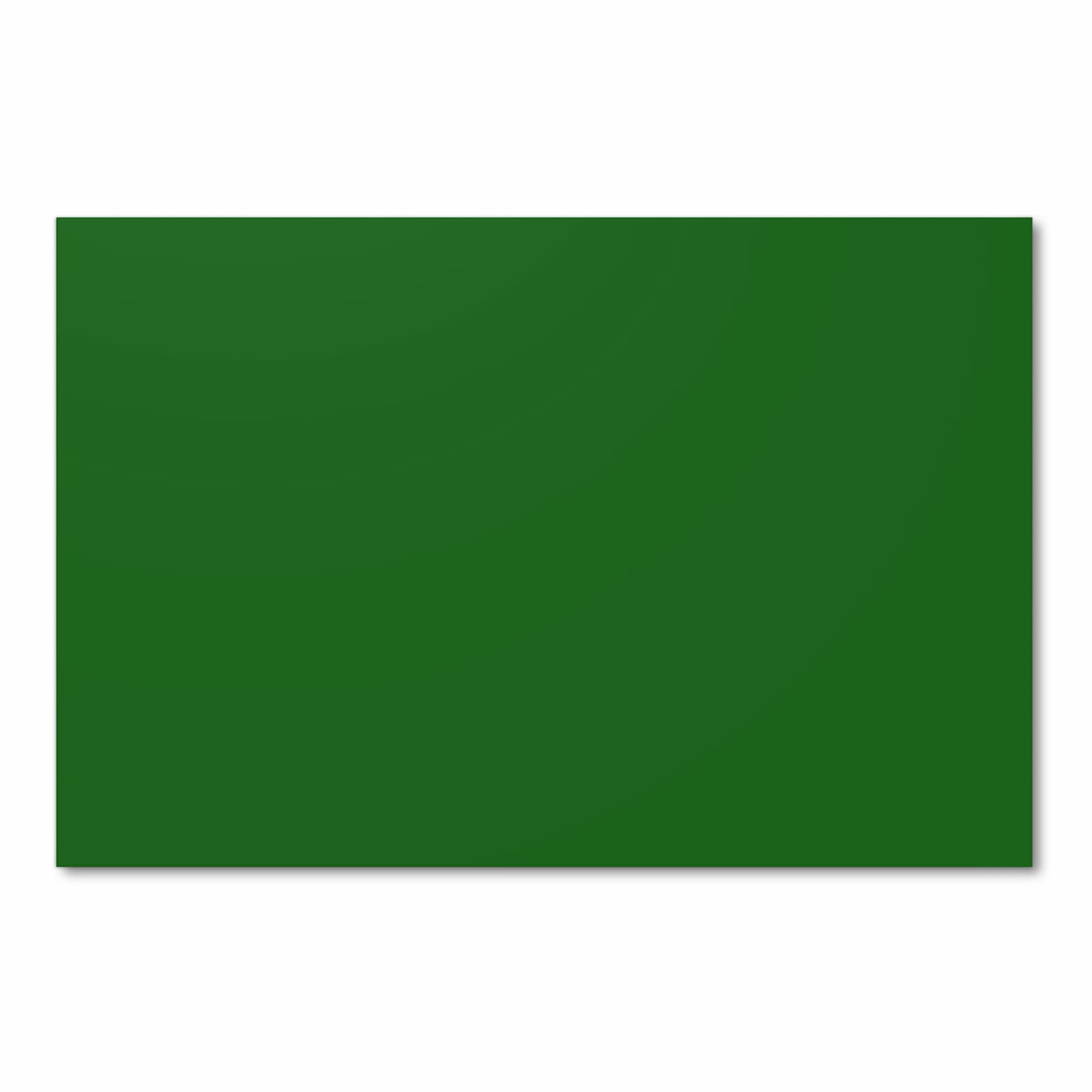 Küchenläufer mit Dunkelgrüner Hintergrund II-Motiv Frontansicht, zeitsparend pflegeleicht