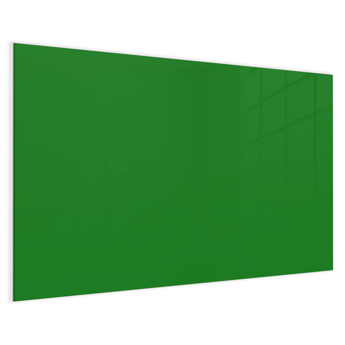 4 mm Glas statt lackiertem Blech – Magnettafel - Blattgrün