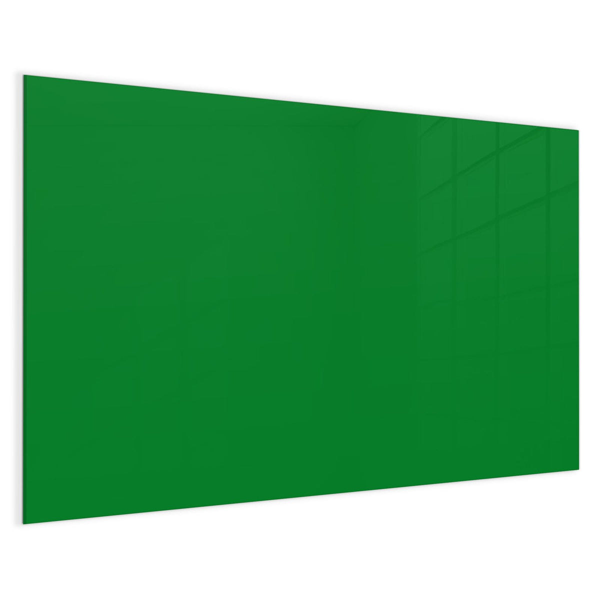 4 mm Glas statt lackiertem Blech – Magnettafel - Smaragdgrün