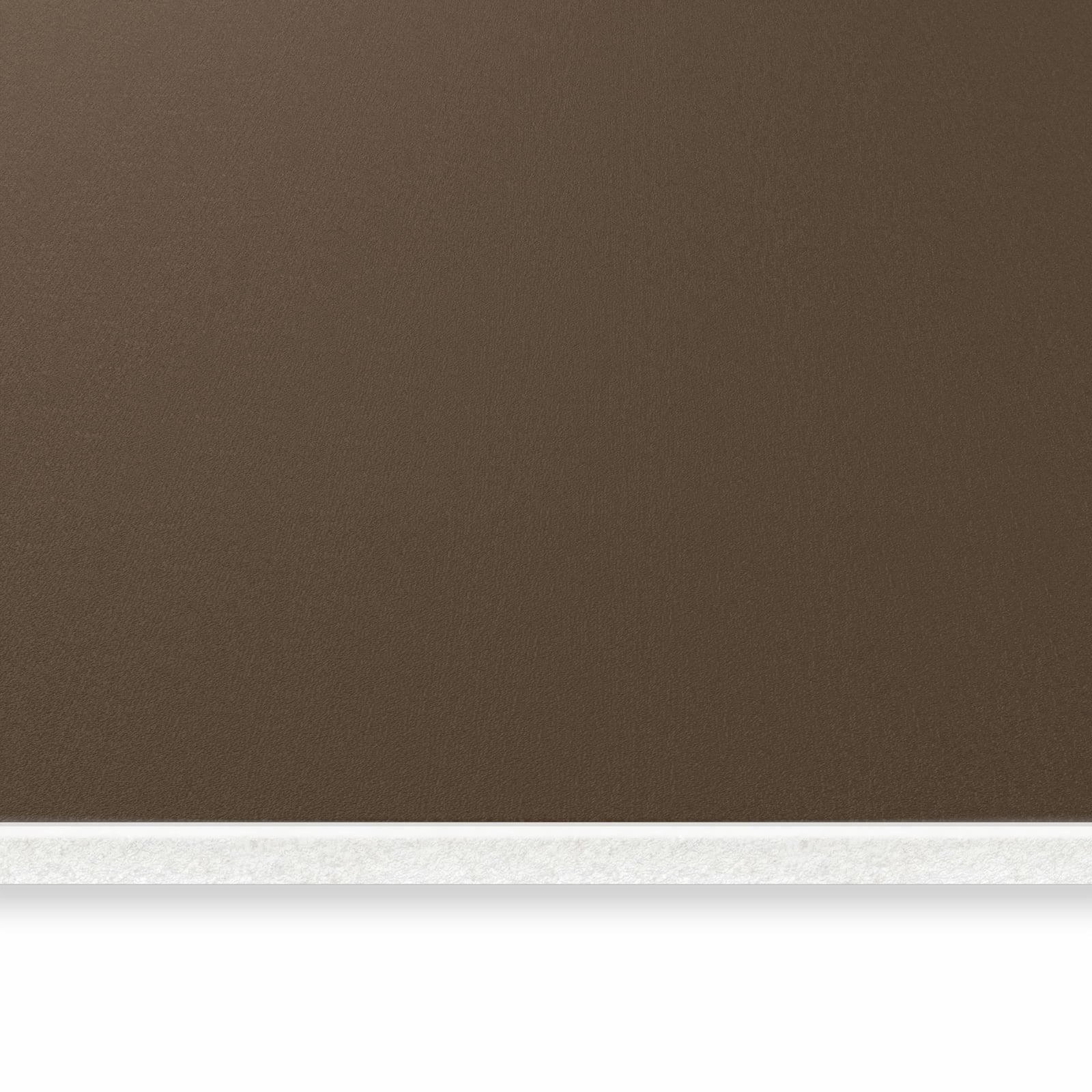 Komfortabler Küchenläufer mit dunkelbraunem Hintergrund-Design, seitliche Ansicht