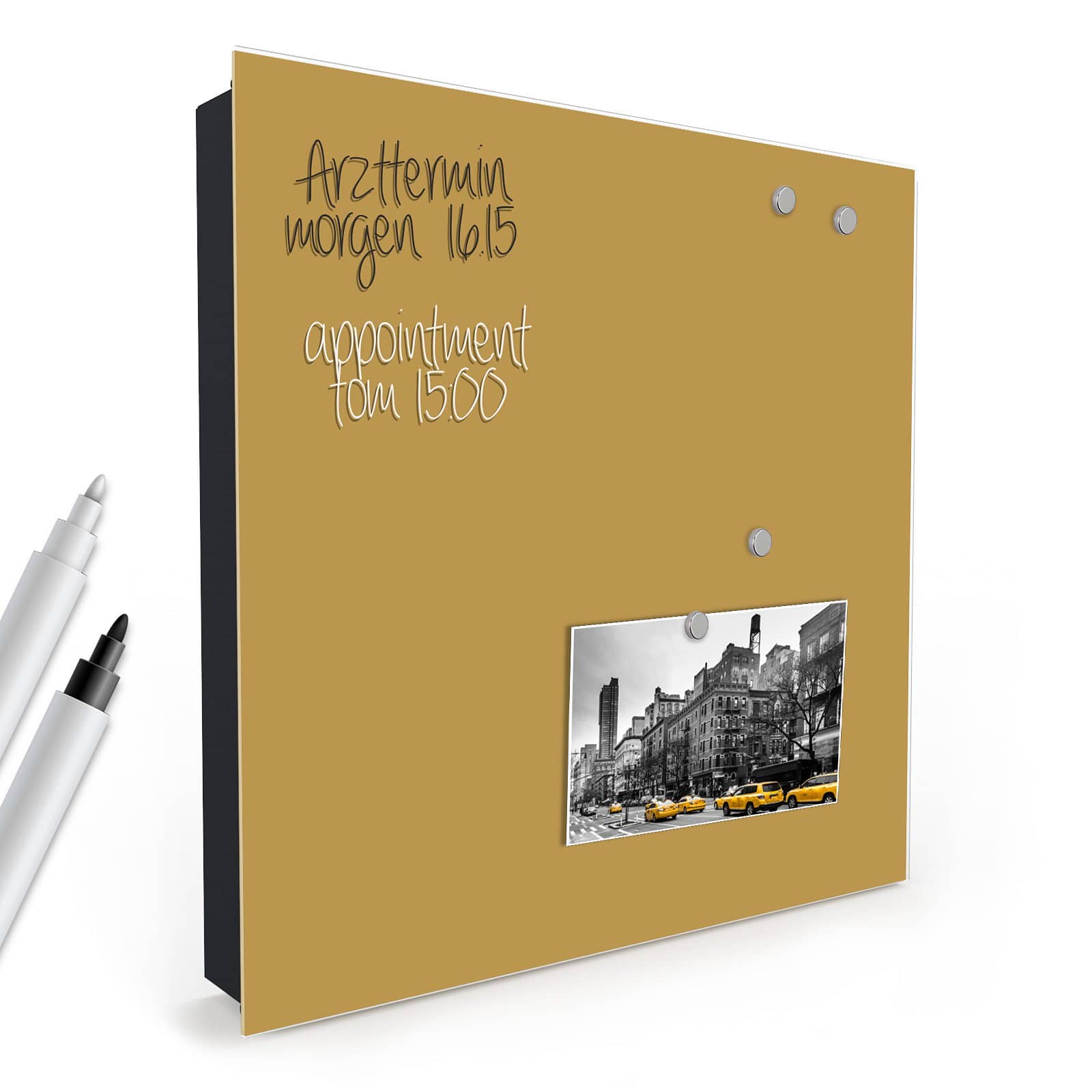 Strapazierfähige keyless go schlüsselbox mit Motiv Khakibrauner Hintergrund in schräger Produktansicht mit Zubehör