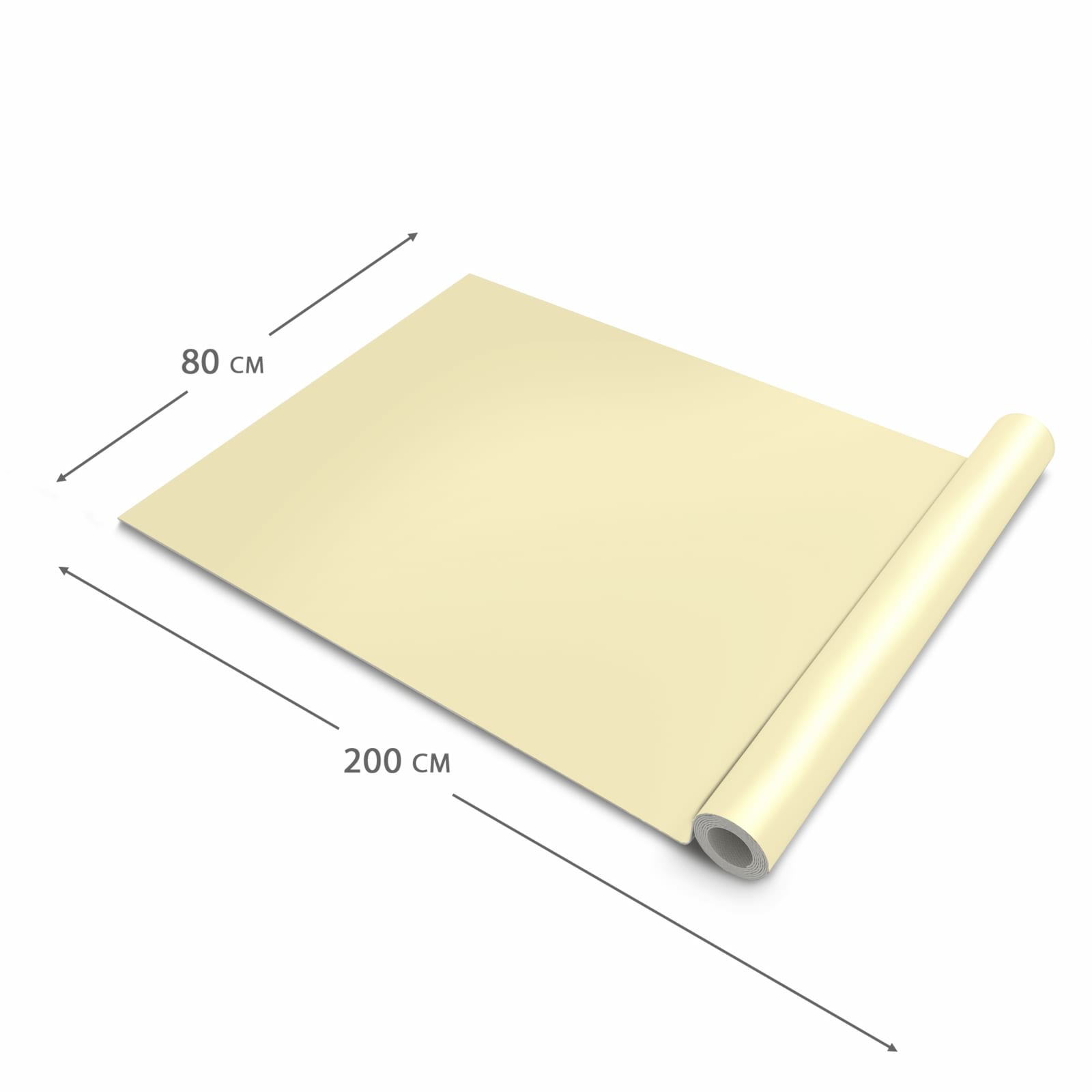 Küchenläufer mit beigem Hintergrund, Dimension - 80x200 cm, bietet Trittkomfort