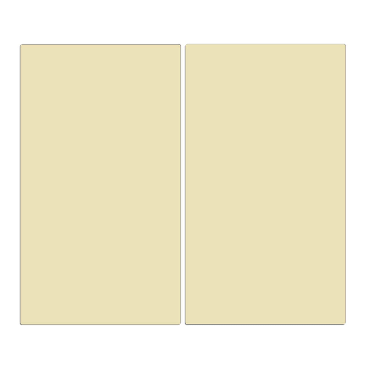 Vollflächiges, leicht grünstichiges Sandbeige ohne Muster