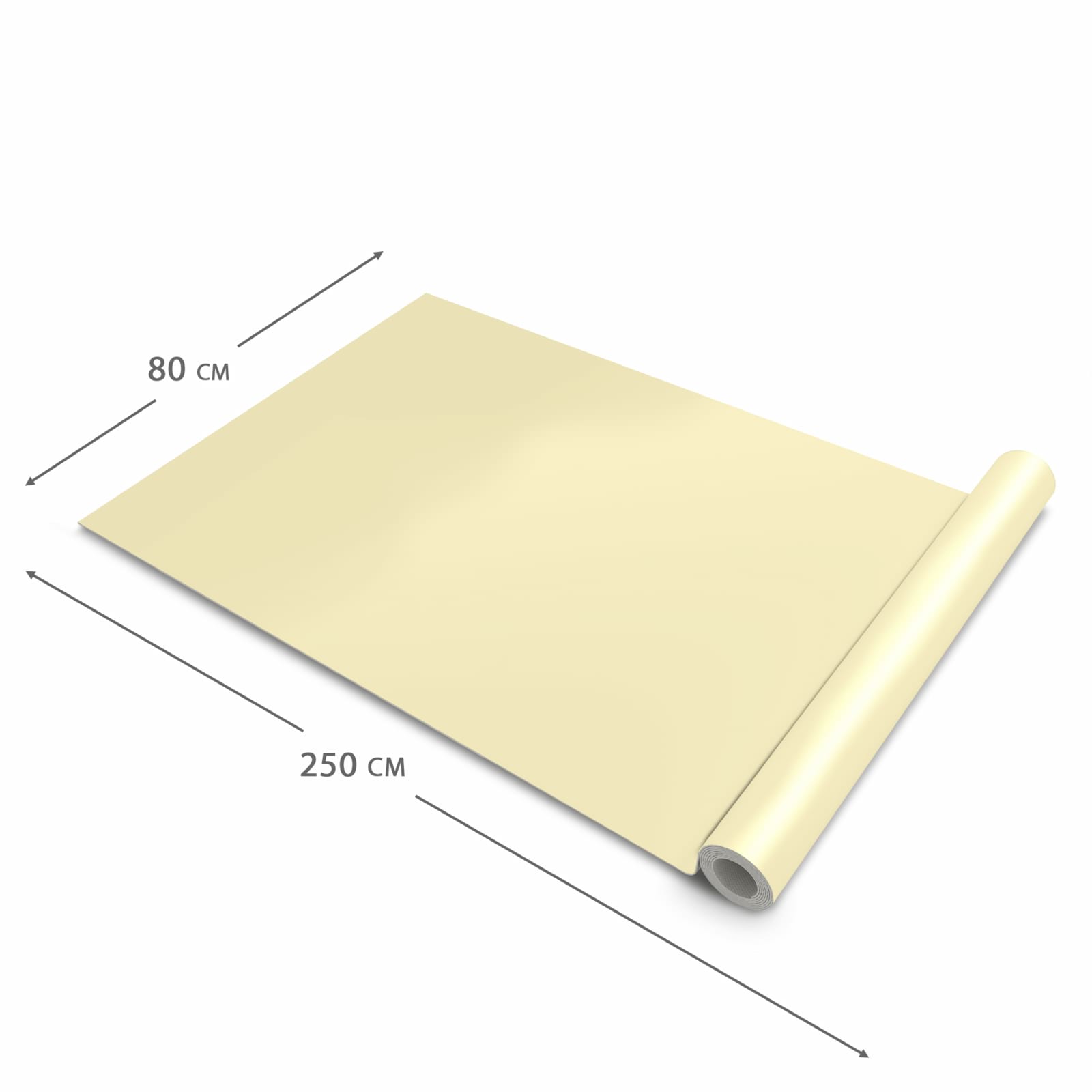 Rutschfester Küchenläufer mit beigem Hintergrund, Dimension 80x250 cm, einfache Reinigung