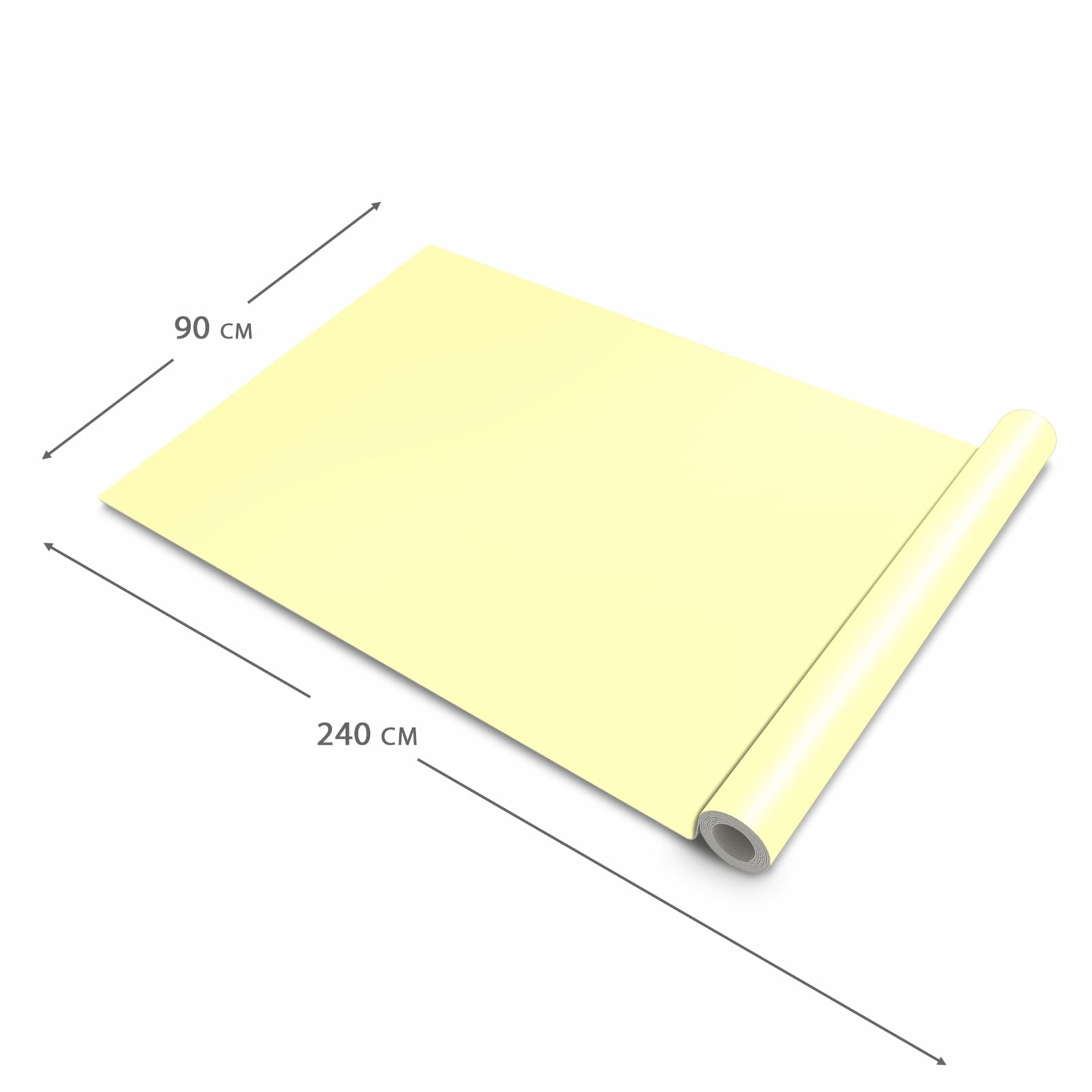Formstabiler waschbarer Küchenläufer mit cremefarbenem Hintergrund-Motiv, Dimension - 90x240 cm