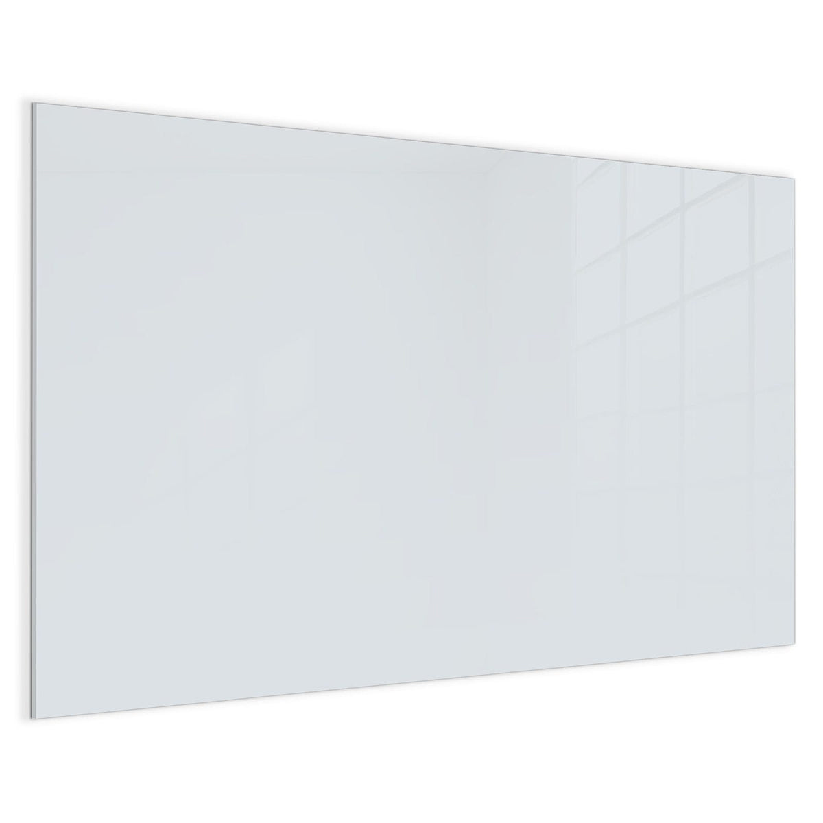 4 mm Glas statt lackiertem Blech – Magnettafel - Hellgrauer Hintergrund