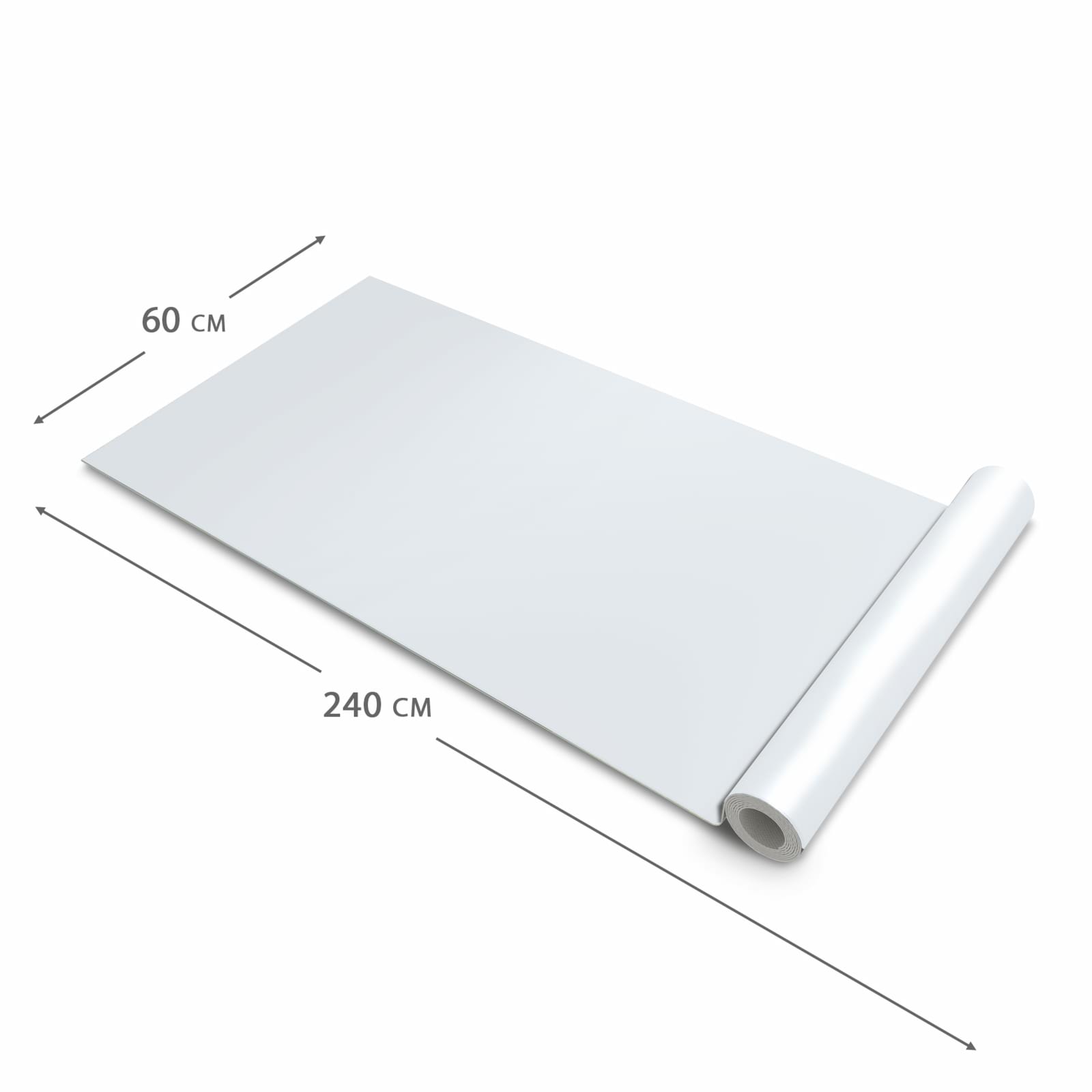 Küchenläufer mit hellgrauem Hintergrund-Motiv, Dimension 60x240 cm, zeitsparend