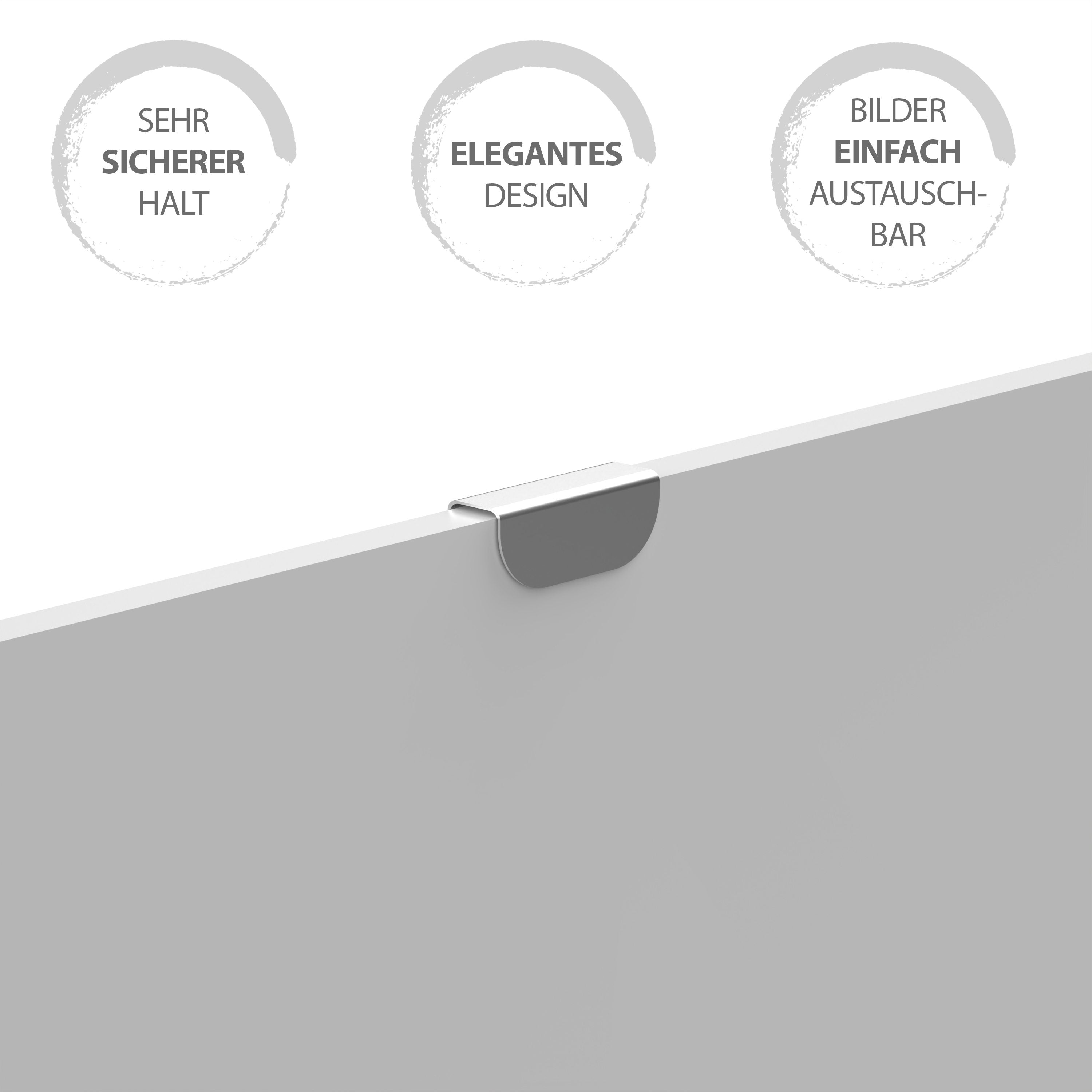 Wandbild Hochformat - Grüner Hintergrund I