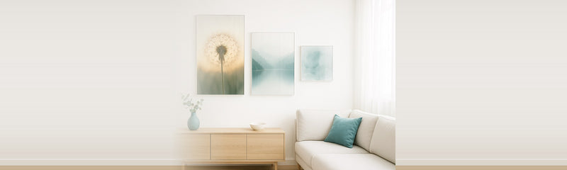 Glasbilder Querformat - Banner