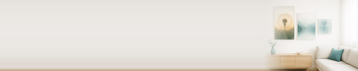 Glasbilder Querformat - Banner